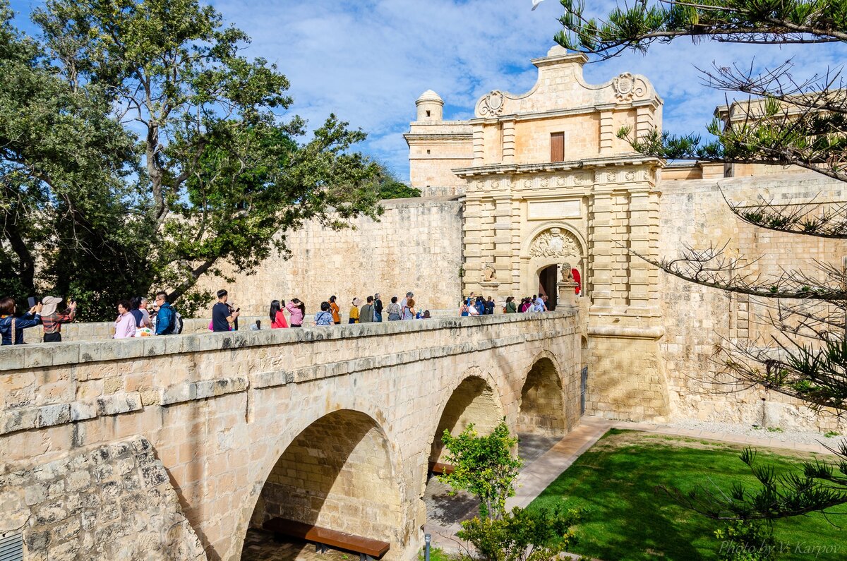 Главный вход в Мдину