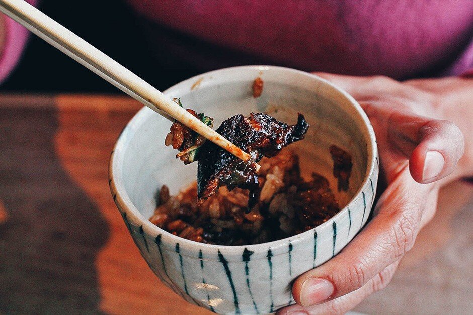 Man Man Unagi, ресторан в Сингапуре. Специализируется на приготовлении угря. Только угря. 