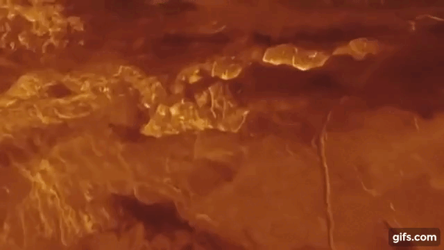 Поверхность венеры.