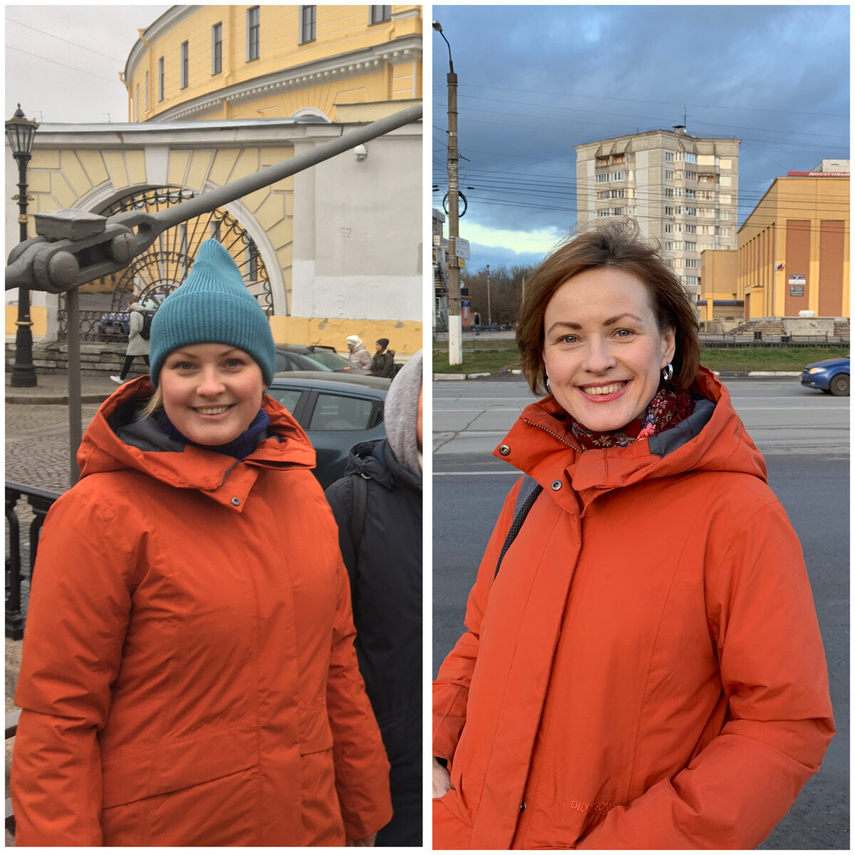 ДО и ПОСЛЕ. Минус 30 кг. Разница между фото – ровно 3 года. Коллаж автора 