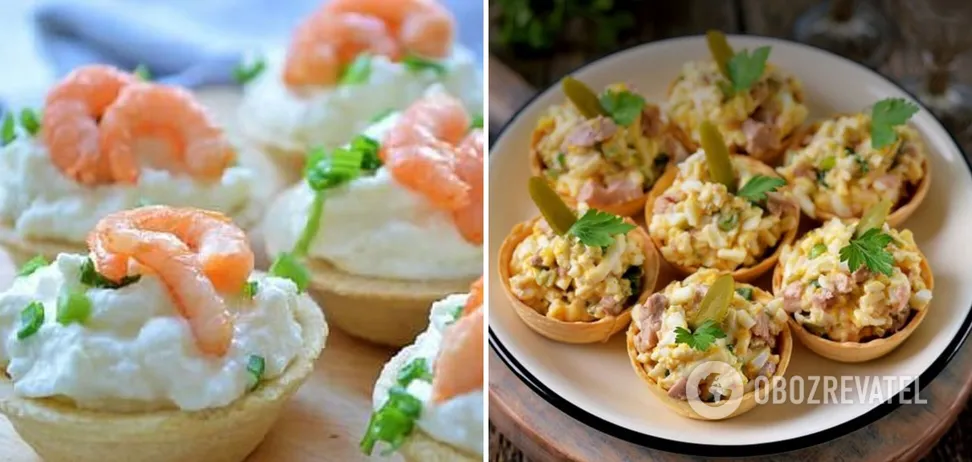 Рецепты начинок для тарталеток