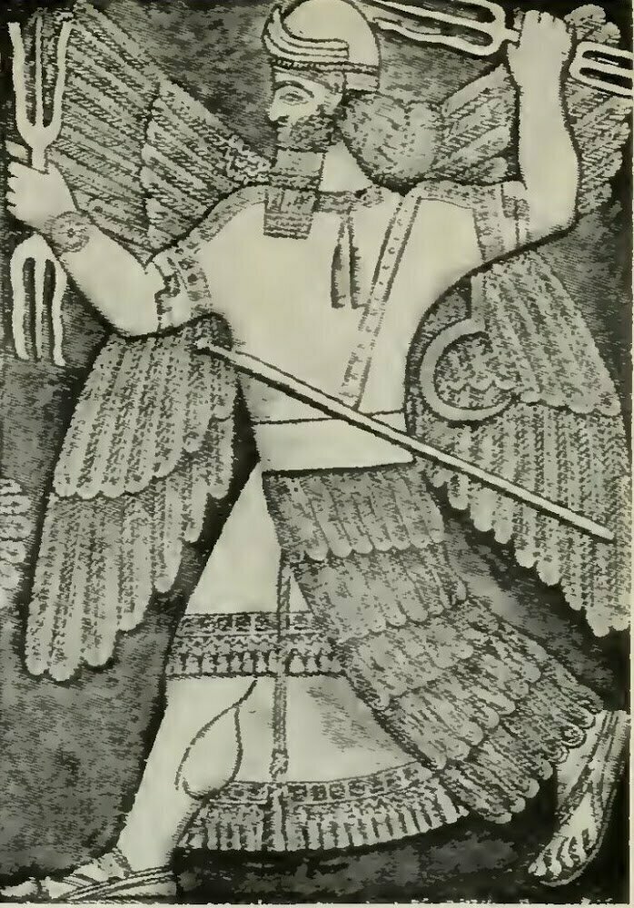 Шумерский (и Вавилонский) бог Мардук (изображение из открытого доступа)