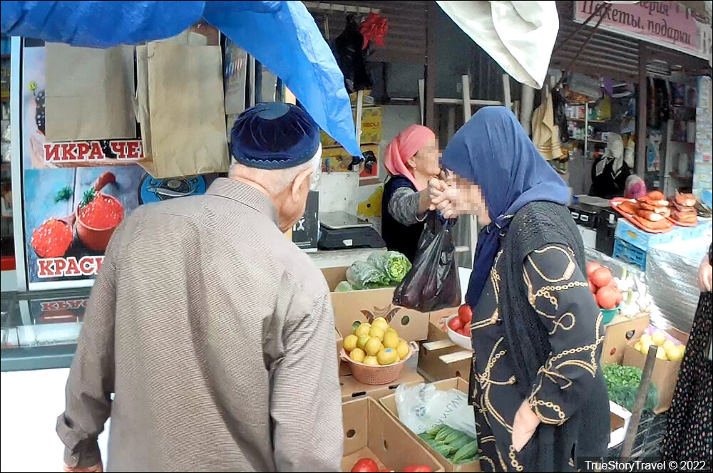 Чечня - Какие домашние продукты можно купить на рынке?