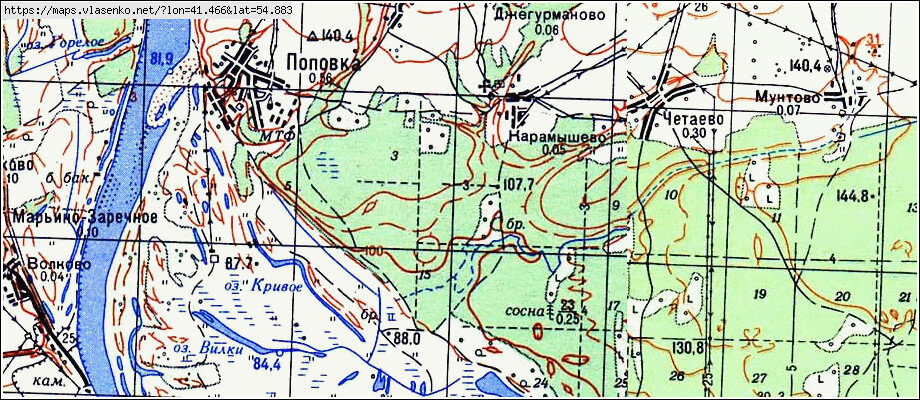 Псковская область карамышево карта