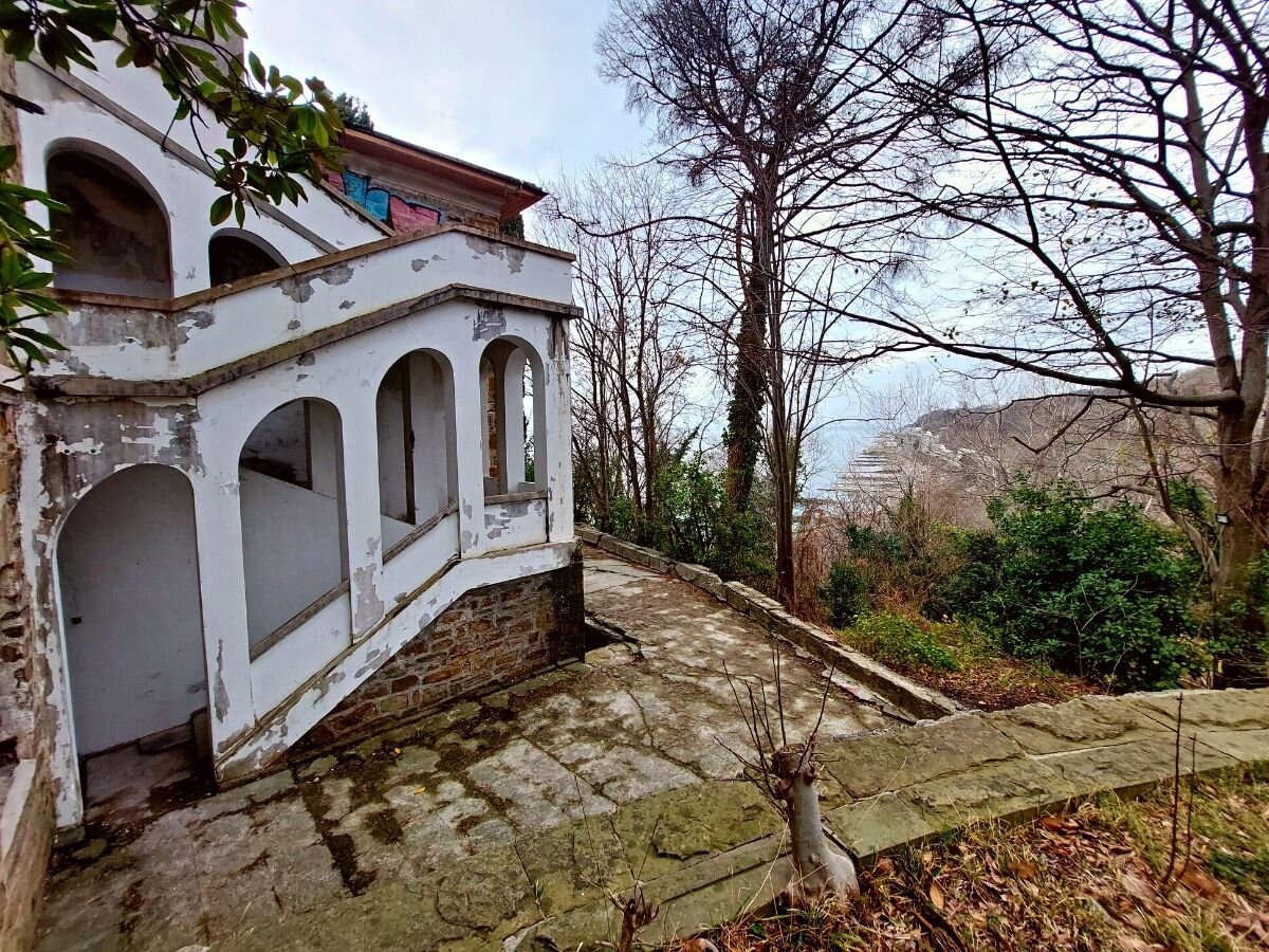 Вид на побережье Черного моря 