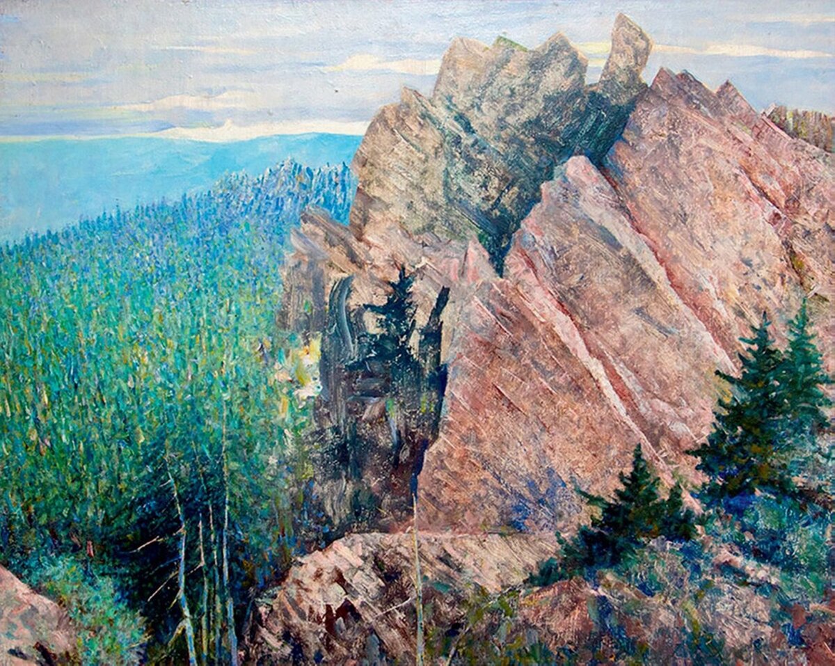 «Южный Урал», Касим Девлеткильдеев, 1931, холст, масло