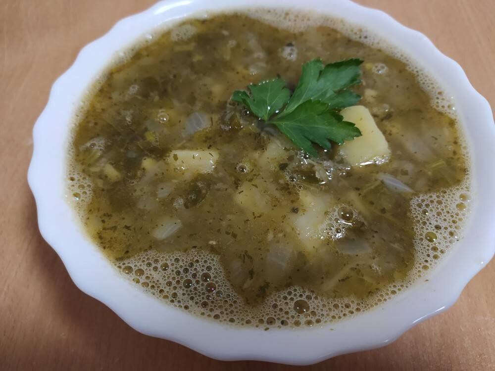 Щи из щавеля рецепт.