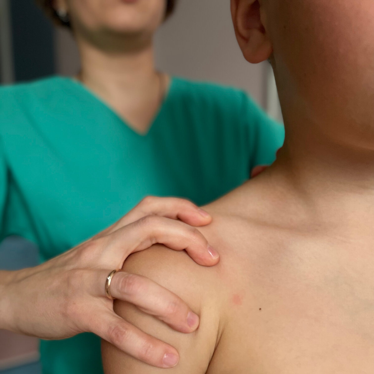 Работа остеопата