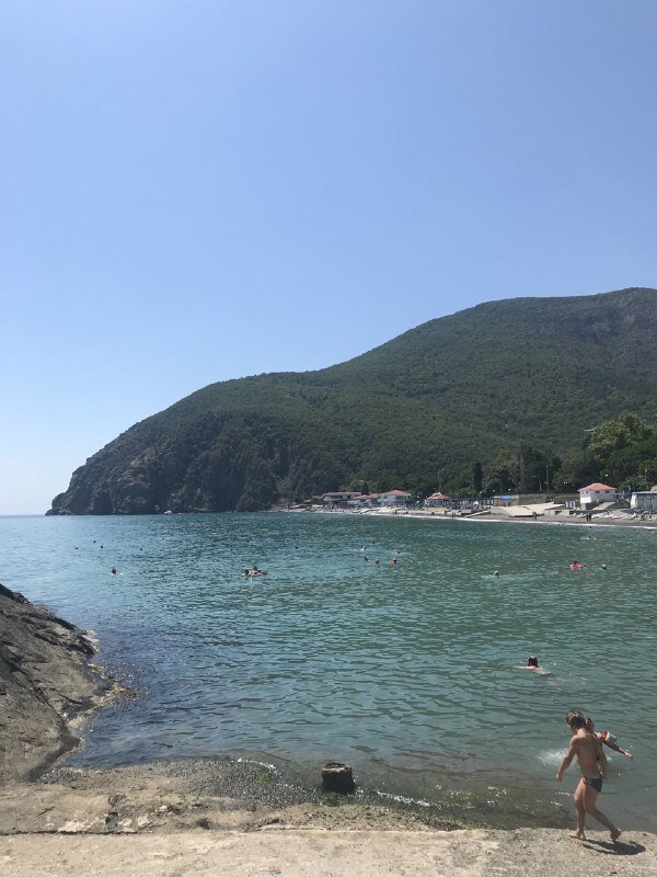 Партенит. Пляж.