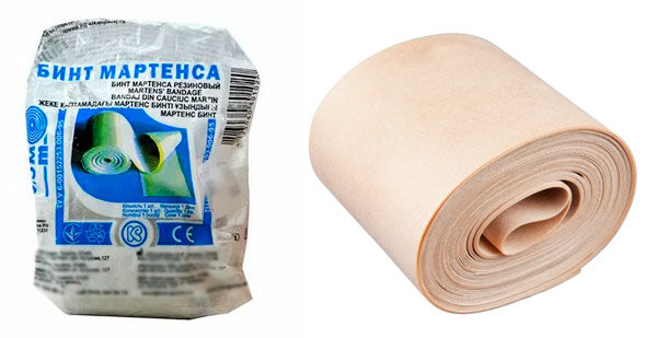 Бинт Мартенса (фото из открытых источников)