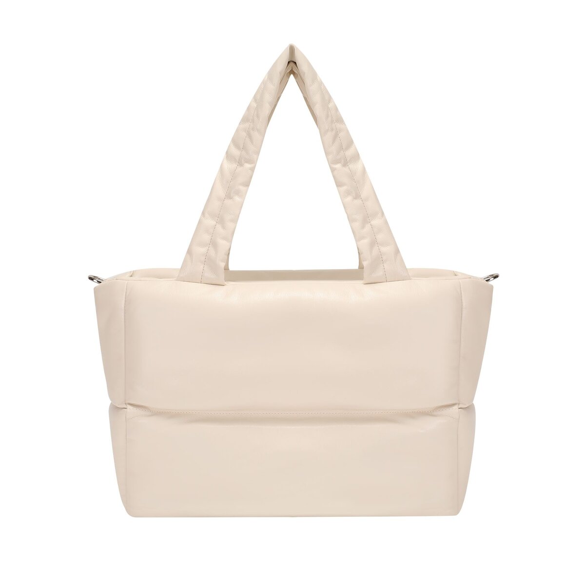 Тканевый стёганый шоппер