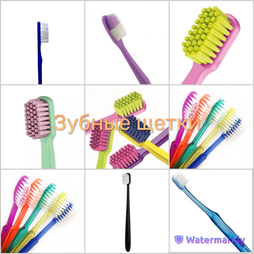 Из чего состоят зубные щетки