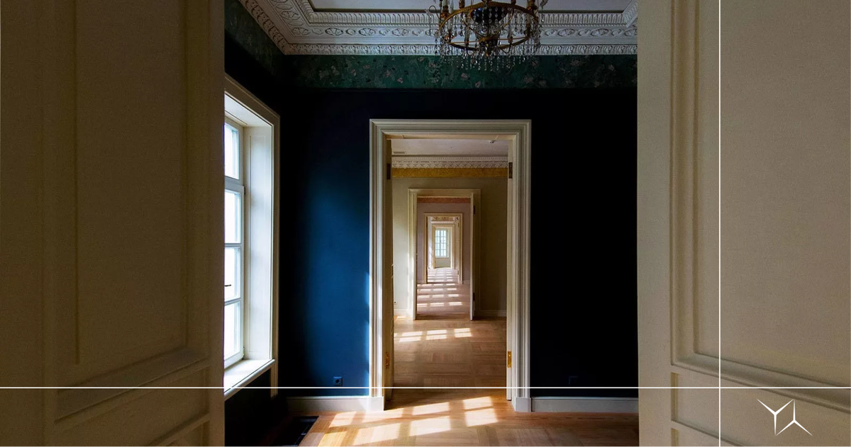 Еще один пример анфиладной планировки