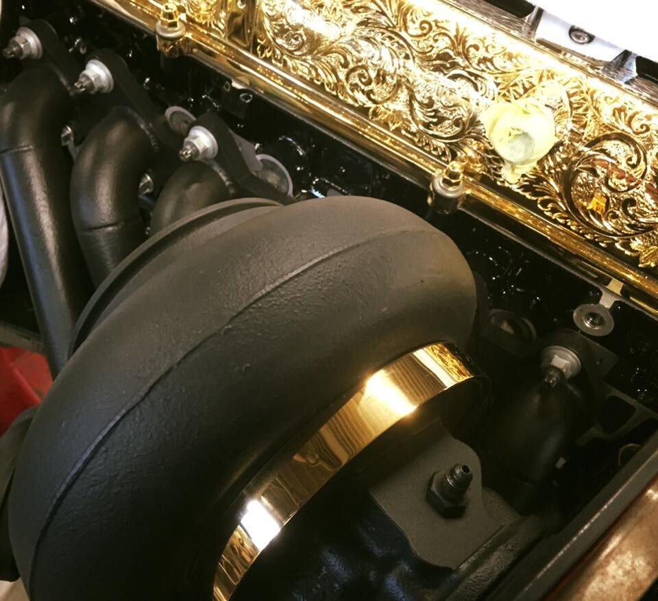 ТЕХНО-ПОРНО: гравированный, позолоченный и отполированный 2JZ-GTE |  Гаражный вестник | Дзен