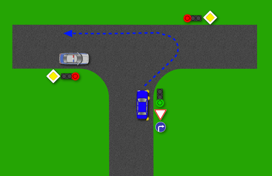 Т образные перекрестки пдд. Т образный перекресток поворот налево. Т образный регулируемый перекресток. ПДД Т образный перекресток. Поворот налево на т образном перекрестке.