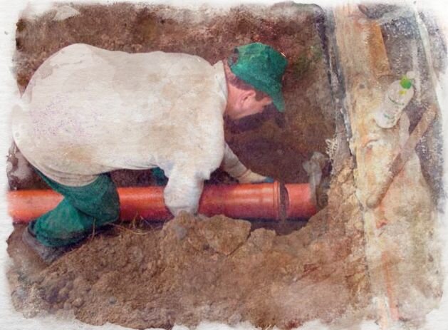 Устройство выпуска канализации