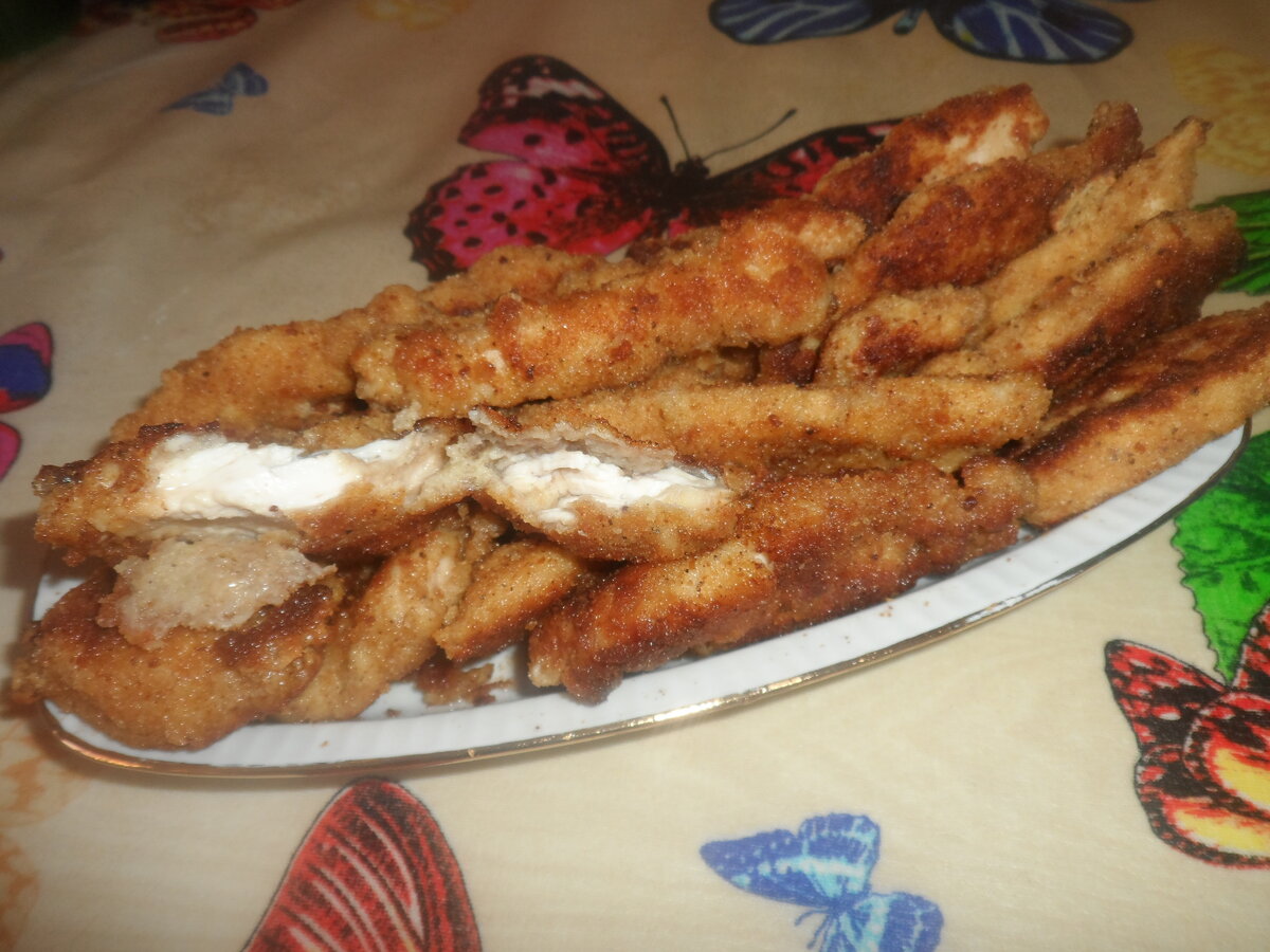 Готовлю хрустящие "Куриные наггетсы" дома