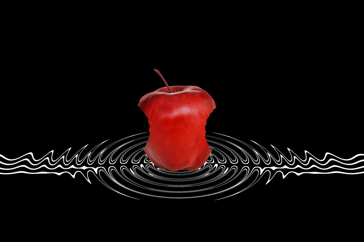 От чего не откусить то, что было уже надкушено?