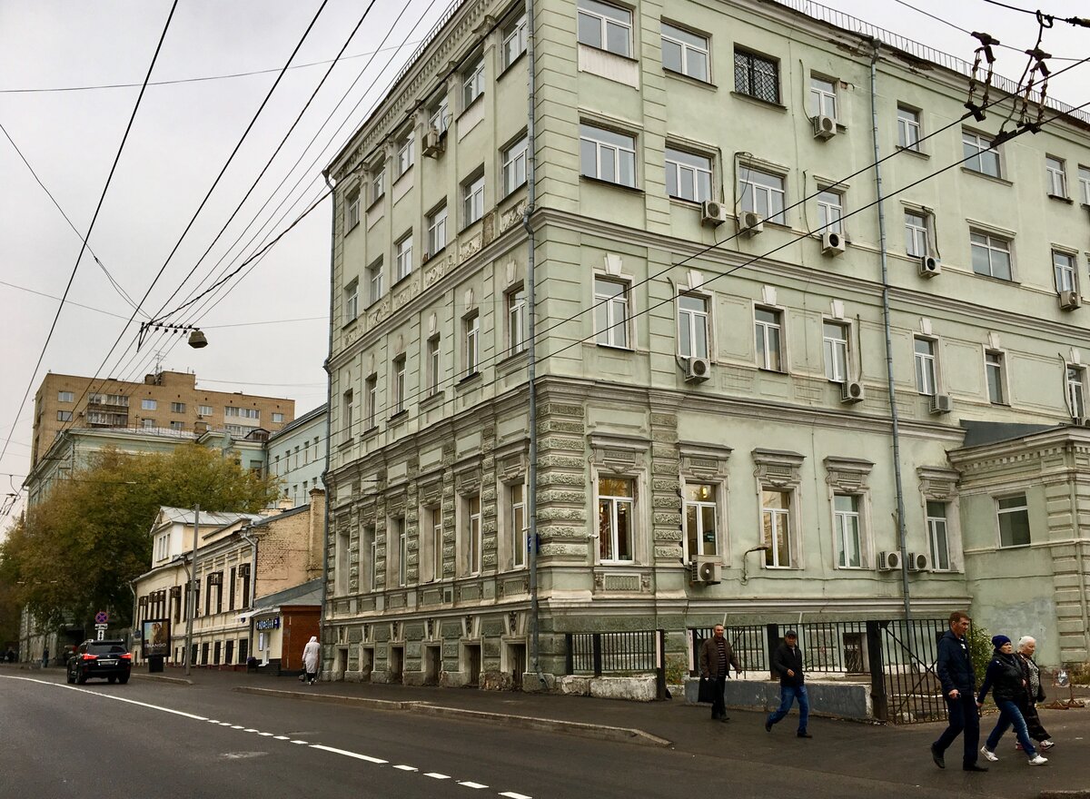 Москва новая басманная 33