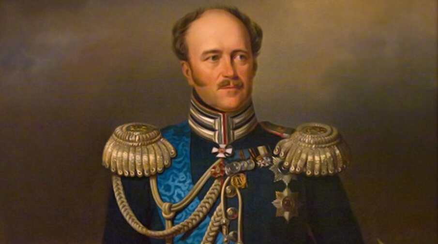 Картина Франца Крюгера «Портрет А.Х. Бенкендорфа в мундире Лейб Гвардейского Жандармского полуэскадрона».