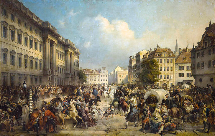Александр Коцебу. «Взятие Берлина» (1850)