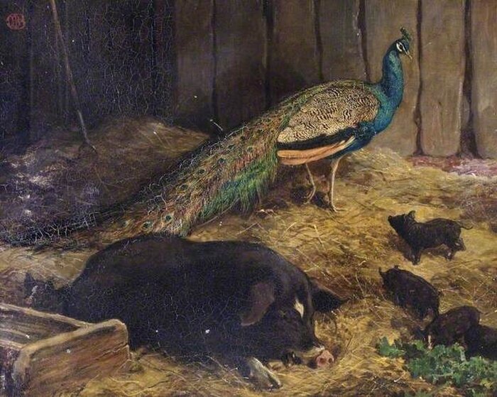 Charles Burton Barber / Чарльз Бертон Барбер, “Красавица и чудовище”