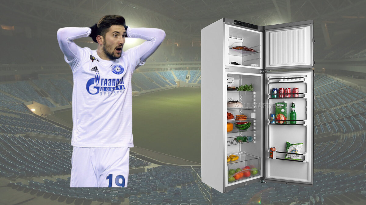 Алексей Сутормин и холодильник Liebherr CTNesf 3663: они оба стоят 50 000 рублей 