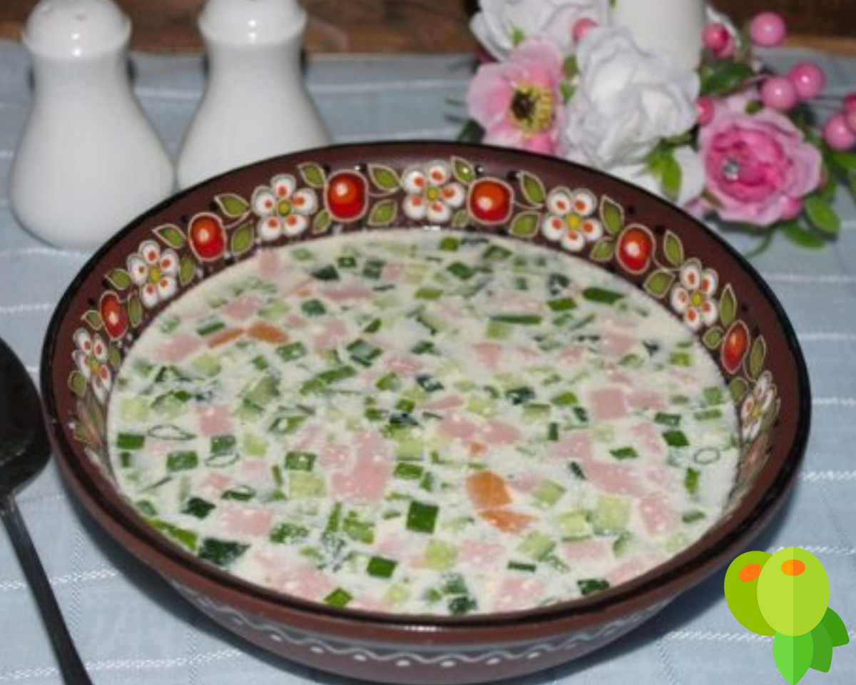 Порция окрошки