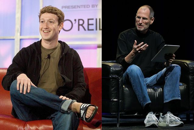 Марк Цукерберг, Стив Джобс
