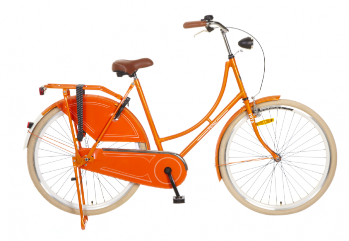 типичный голландский "бабушкин" велосипед