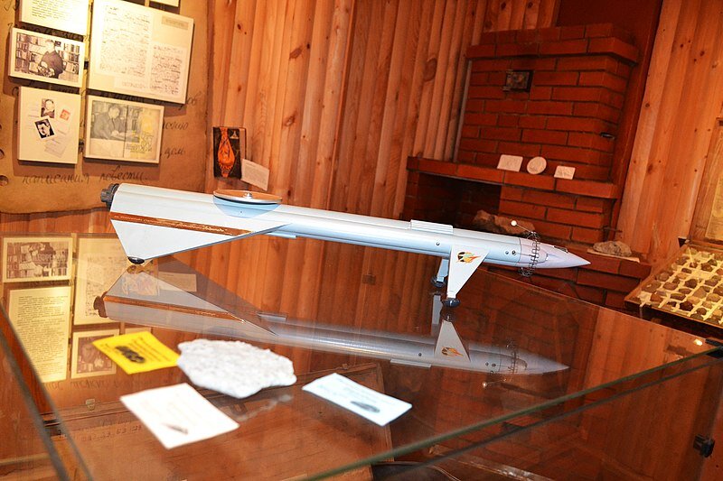 Макет корабля из романа "Туманность Андромеды" 