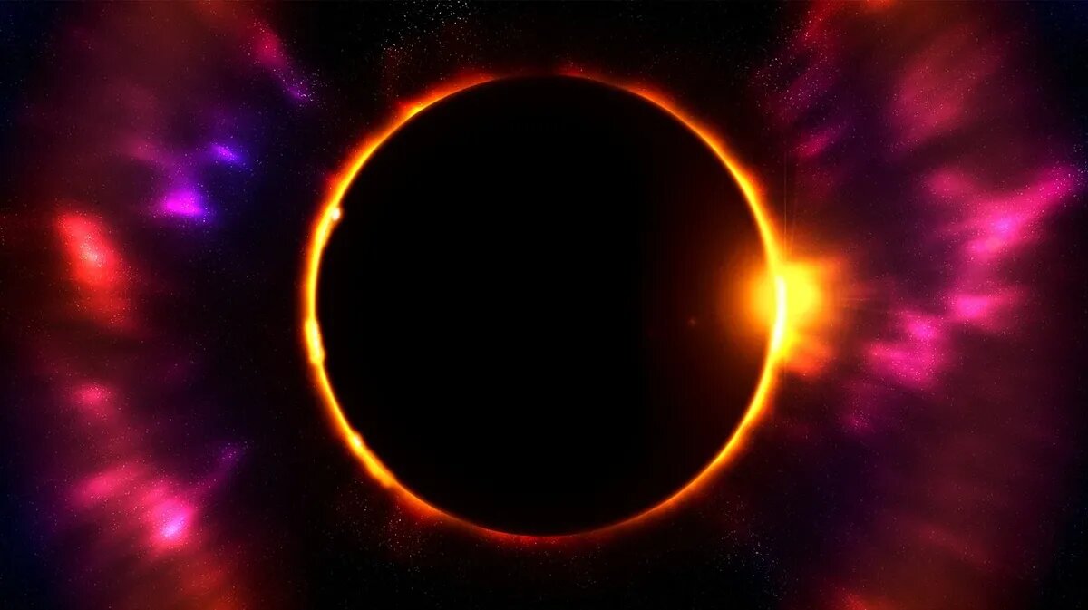 Само затмение можно будет наблюдать на небе более 5 часов. Фото: Pexels.com