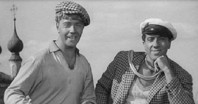 кадр из фильма "Золотой теленок"