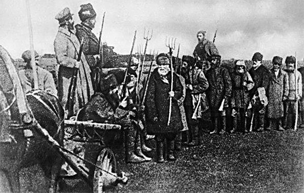 Восставшие крестьяне