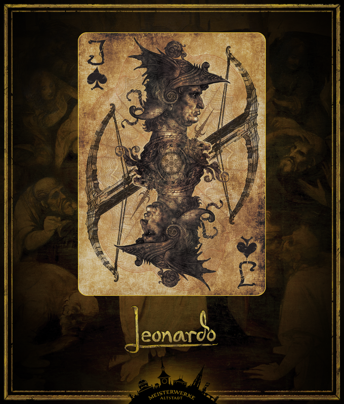 Пиковый валет (карты Leonardo Edition Gold)