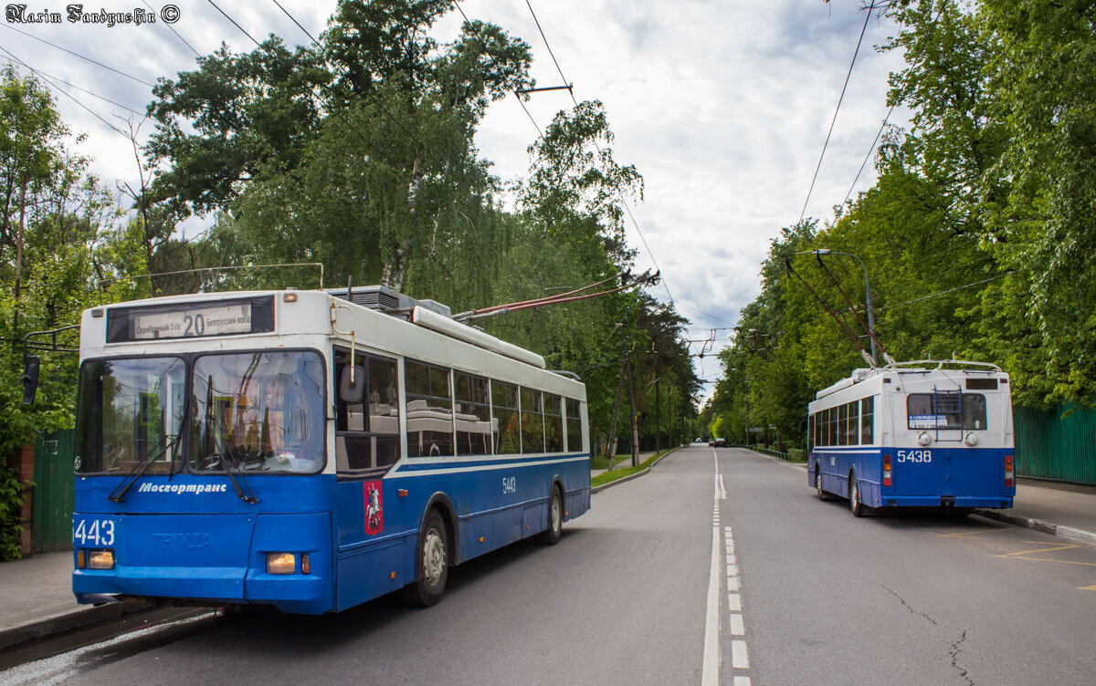 Два троллейбуса ТролЗа-5275.03 "Оптима". Фото: Максим Фандюшин