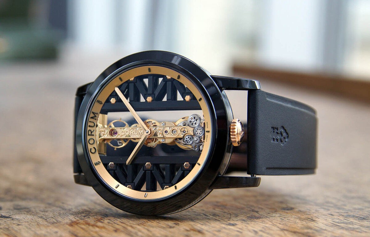 Corum Golden Bridge Titane DLC