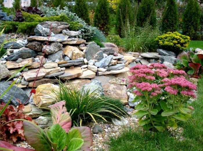 Идеи использования камня в саду: выбираем место и создаем красивые сочетания