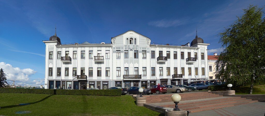 Современный вид здания, которое в 1946-м было клубом Народного комиссариата государственной безопасности БССР