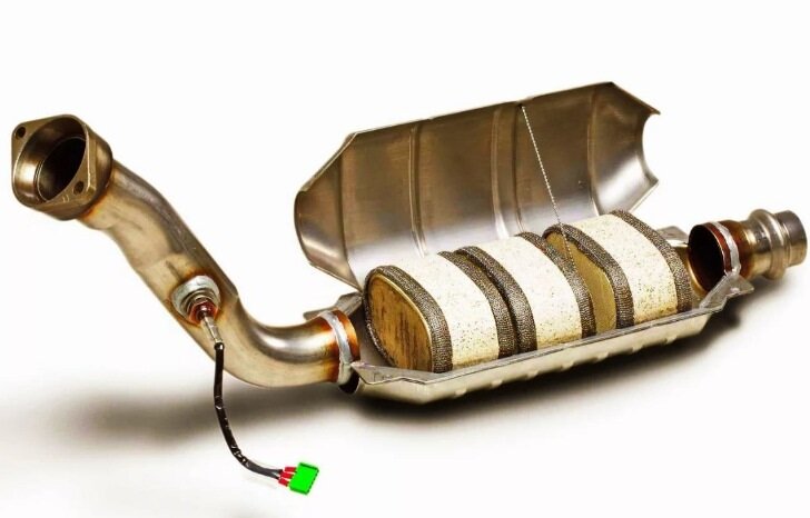 Так выглядит катализатор изнутри