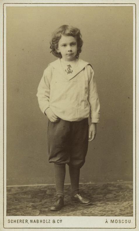 Ванечка Толстой. 1894 год