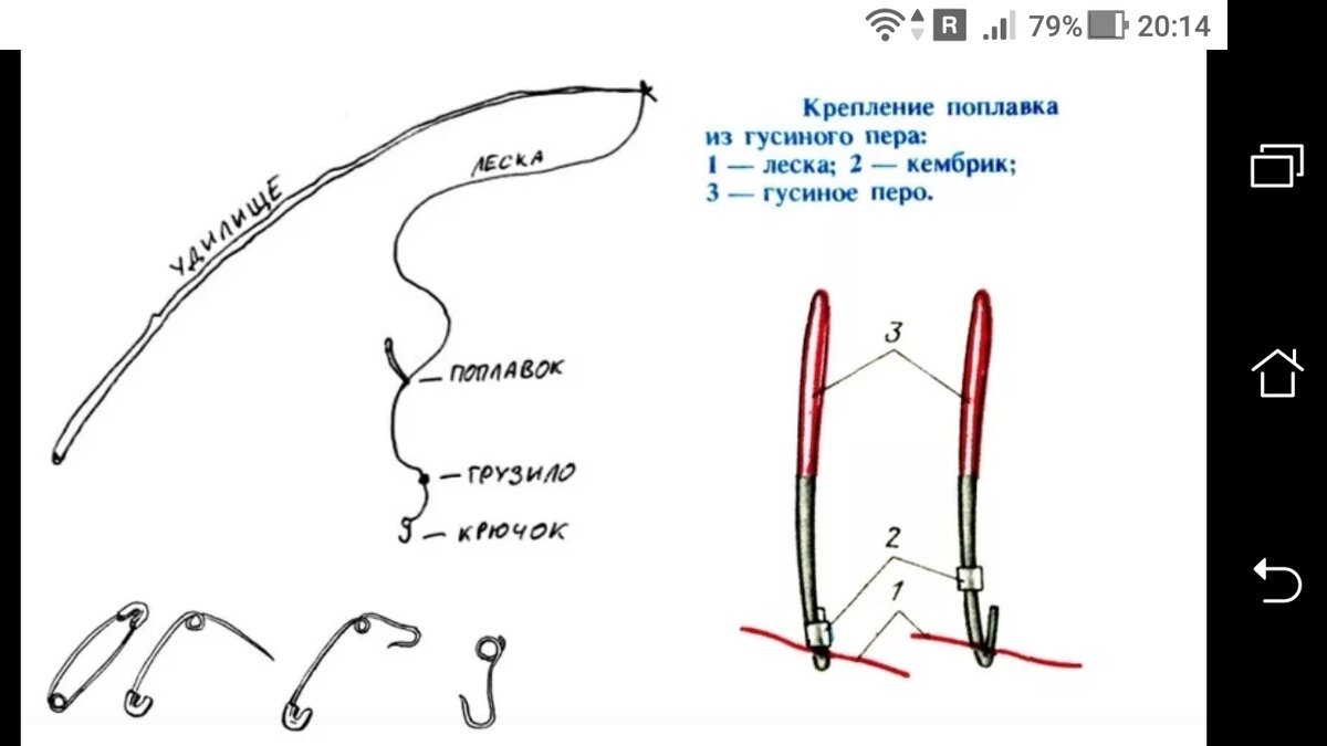 Перо Поплавок из пера гусиного поплавок для рыбалки 5 шт