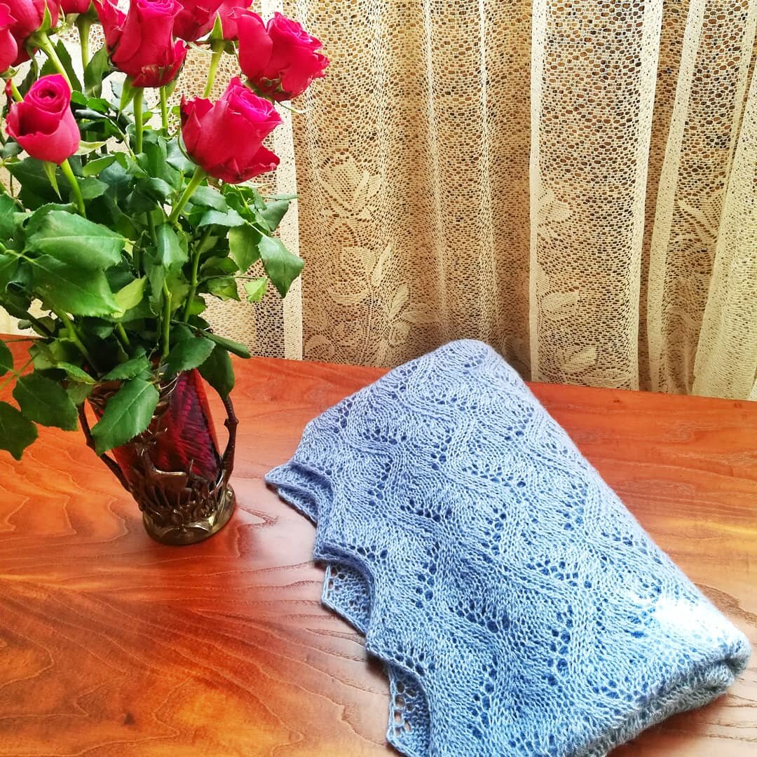 Такие палантины я вяжу