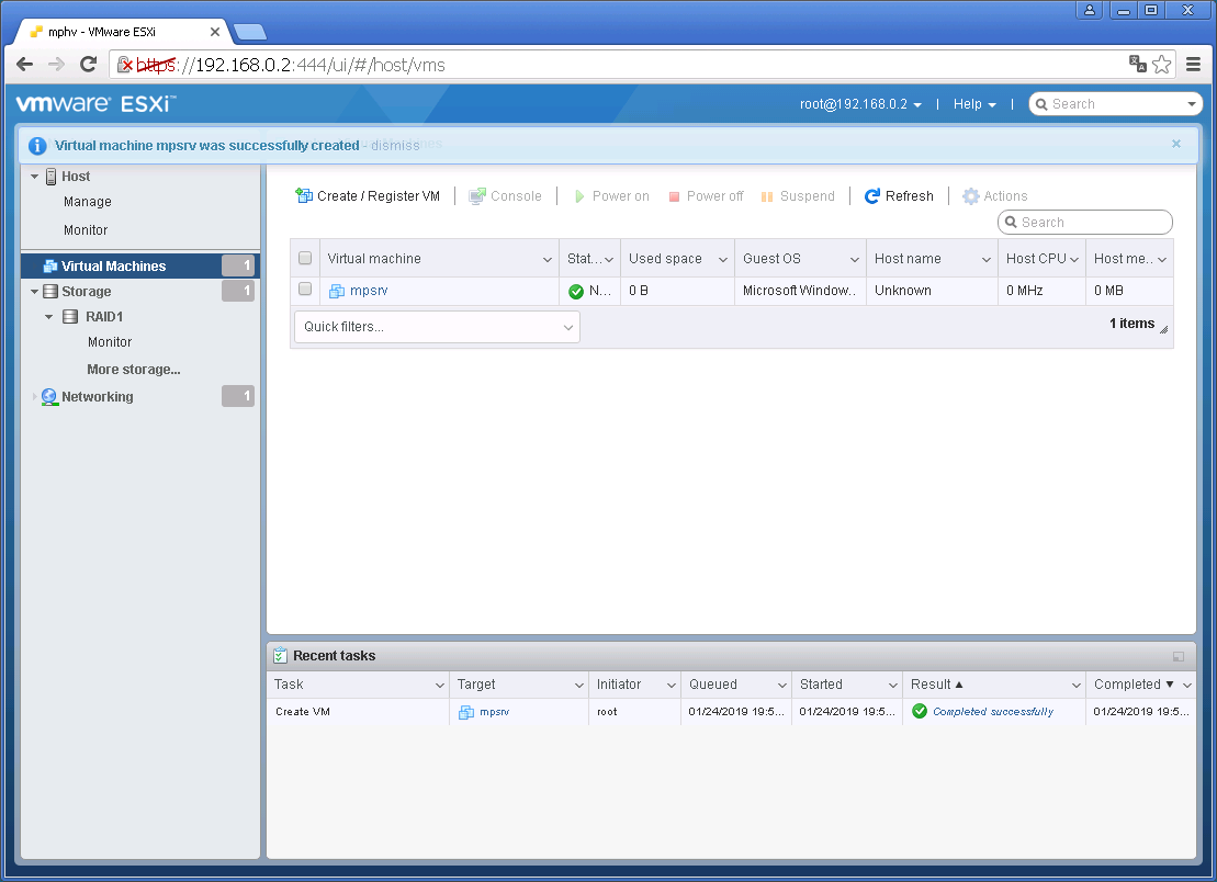 ESXi 6.7 — создаём виртуальную машину | Лаборатория сисадмина | Дзен