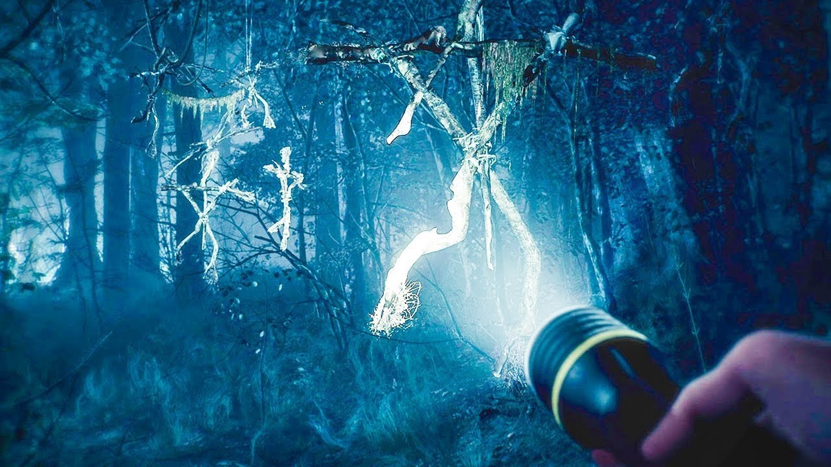 Геймплей из игры Blair Witch