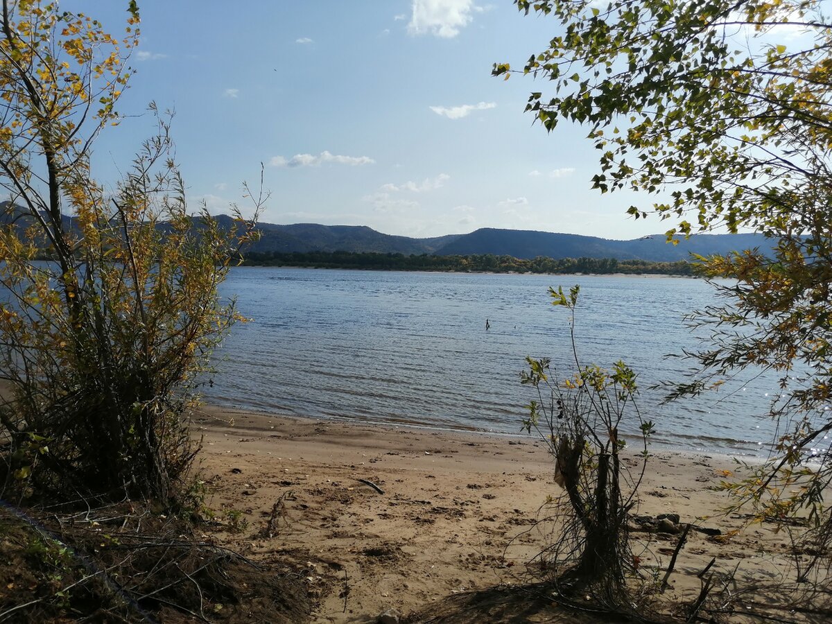 Фёдоровка. Вид на Жигулёвские горы. 