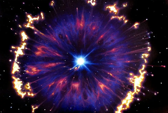 Иллюстрация. Взрыв сверхновой.