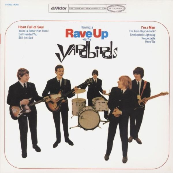 Обложка Having a rave up with the yardbirds
