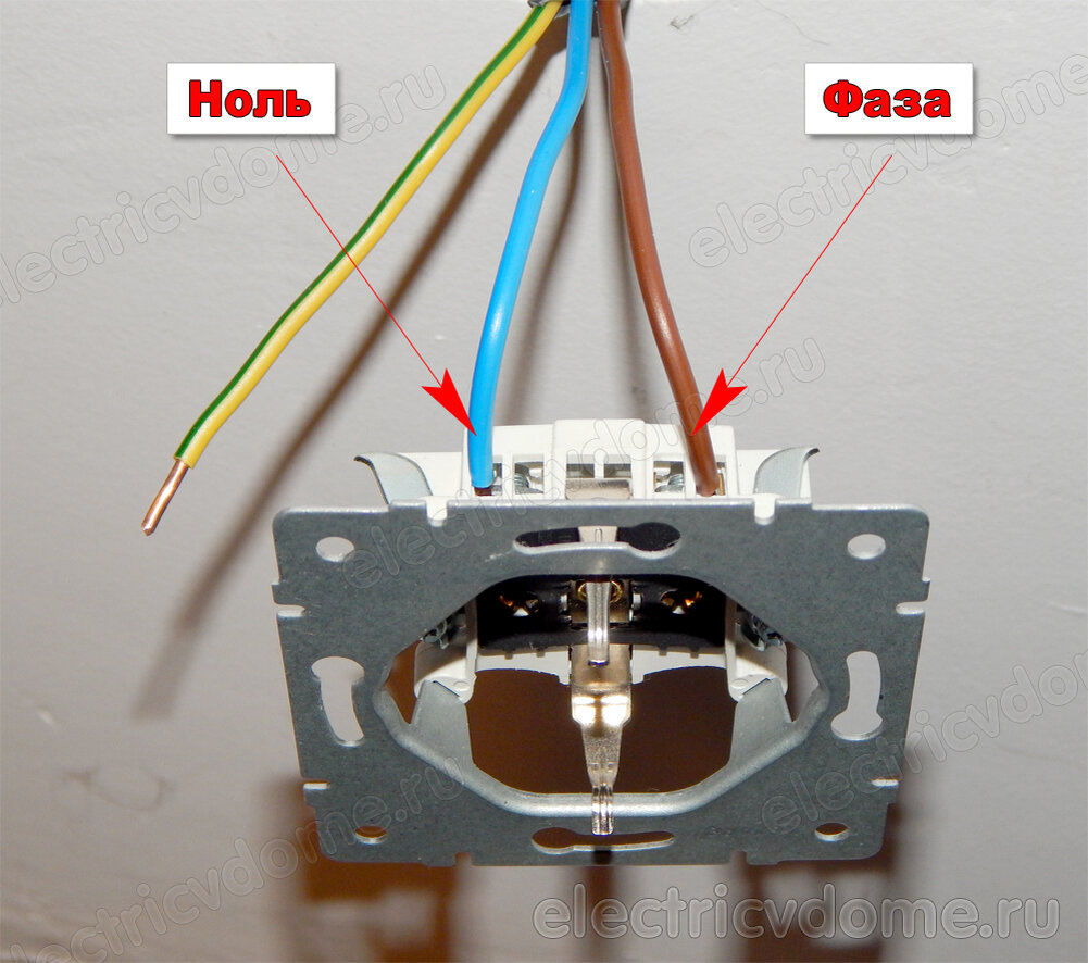 С какой стороны должна быть фаза в розетке - слева или справа? | Электрик в  доме | Дзен