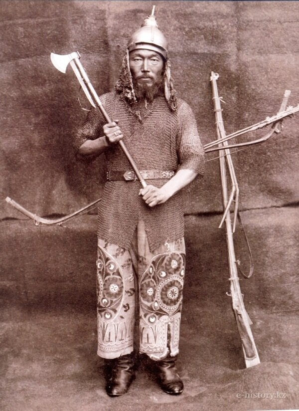 Казахский воин